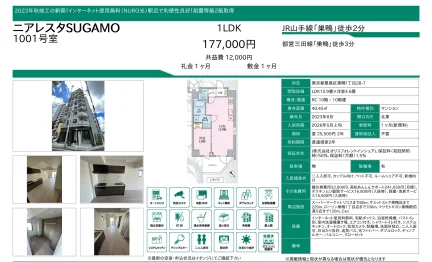 ニアレスタSUGAMO 1001号 0
