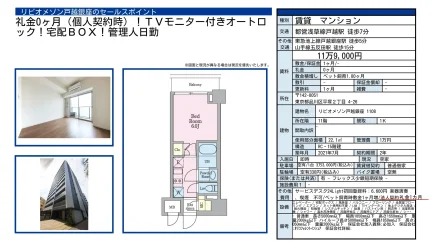 リビオメゾン戸越銀座 1108 0