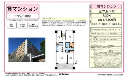 3LDK Condo Near Station in Mitsuzawa shimomachi 0