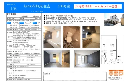 AnnexVilla元住吉 206号 0