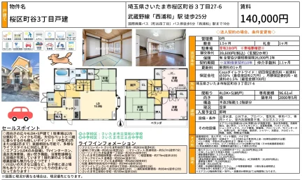 桜区町谷3丁目戸建 0