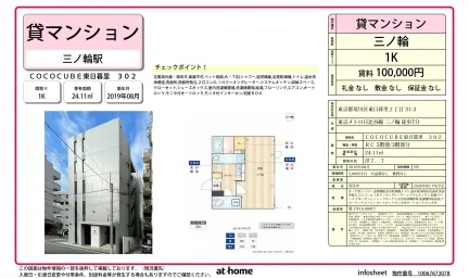 COCOCUBE東日暮里 0