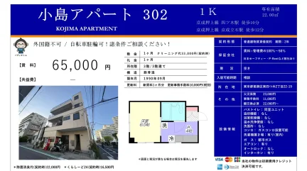 小島アパート 0