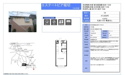 エステートピア堀切 106号 0