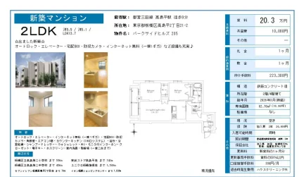 パークサイドヒルズ 205 205号 0