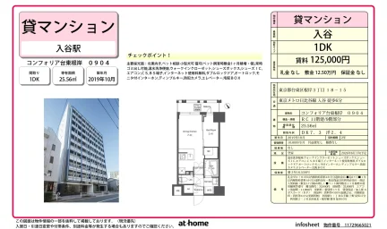 コンフォリア台東根岸0904 0904号 0