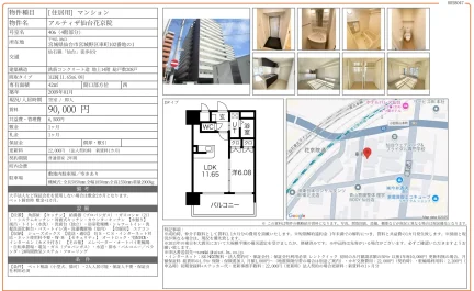 アルティザ仙台花京院 406号 0