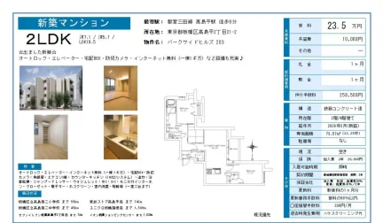 パークサイドヒルズ 203号 0