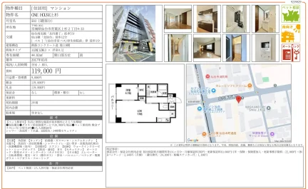 ONE HOUSE上杉 503号 0
