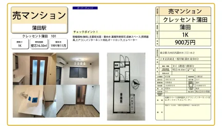 クレッセント蒲田 101号 0