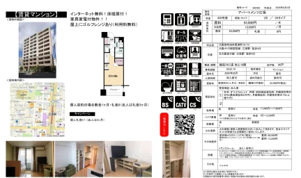 アパートメンツ江坂 609号 0