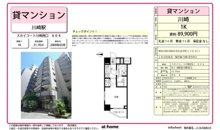 スカイコート川崎西口 0