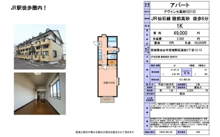 アヴァンセ高砂 2階 0