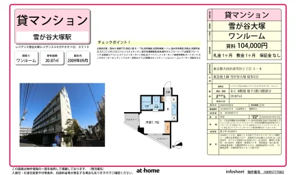 レジデンス雪谷大塚 0