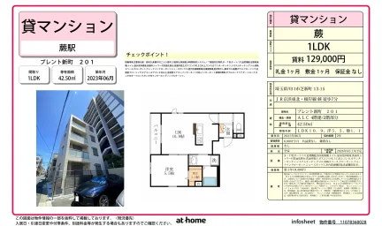ブレント新町 201号 0