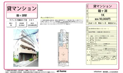 ラフィスタ墨田5丁目 301 301 0