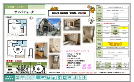 サンパティーク 101号 0