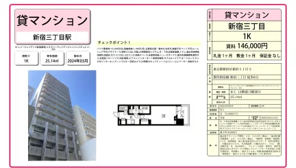 N's パークレジデンス新宿御苑 303号 0