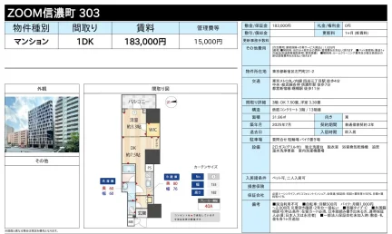 ZOOM 信濃町 303 303号 0