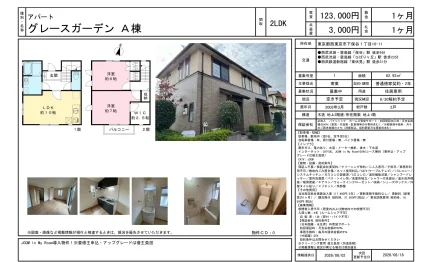 グレースガーデン A棟 1号 0