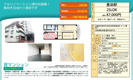 メゾン墨染 604 604 0