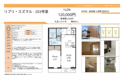 リブリスズマル 203号 0