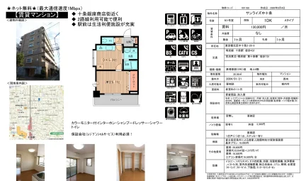 サンライズ中十条 501号室 0
