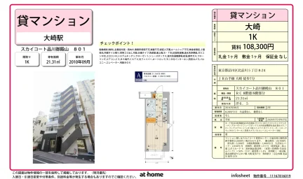 スカイコート品川御殿山 0