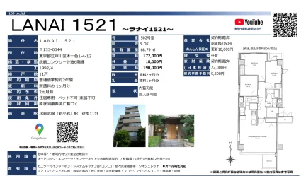 LANAI 1521 502号室 0