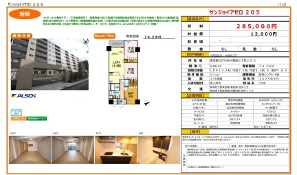 サンジョイアゼロ 205号 0