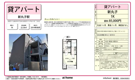 ポポラーレMARUTOKU 302号 0
