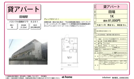 パストラル田端ポプラ 0