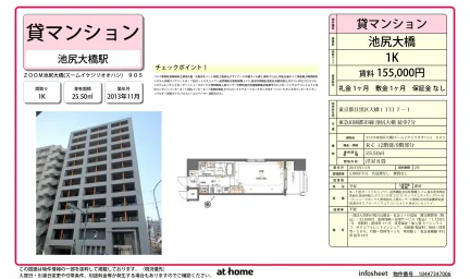 ZOOM 池尻大橋 905号 0