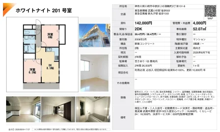 ホワイトナイト 201号 0