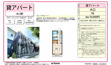 ステーションヴィラ大口Ⅱ 0