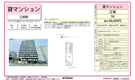 コンフォリア江坂 0611号 0