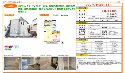セジュールウィット 201号 0