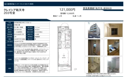 クレイシア祐天寺 203号 0