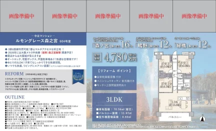3-Bedroom Condo in Morinomiya 0