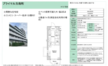 プライマル413号室 413号 0