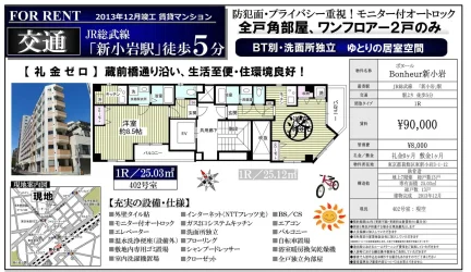 ボヌール 402号 0