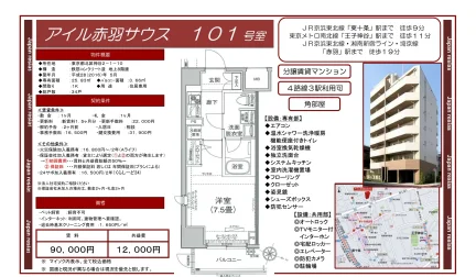 アイル赤羽サウス 101号 0