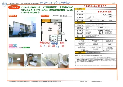 エスタシオーネ大町  105号 0