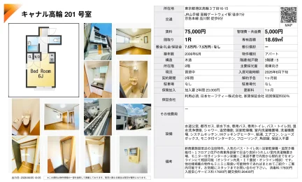 キャナル高輪 201号 0