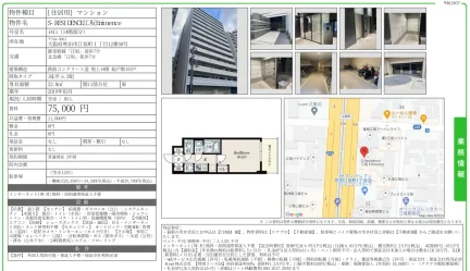 S-RESIDENCE江坂Eminence 1411 0