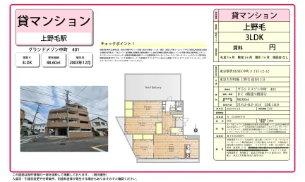 グランドメゾン中町 401 401 0