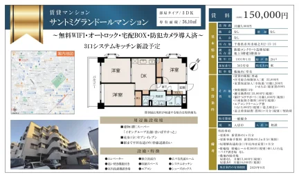 サントミグランドールマンション 505号室 0