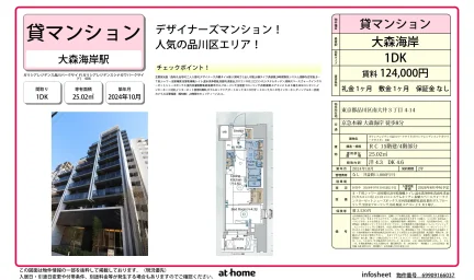 ガリシアレジデンス品川パークサイド 406 0
