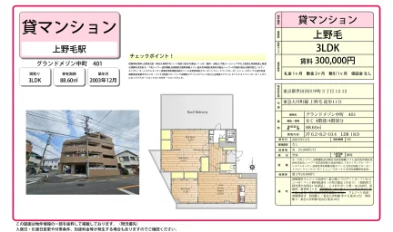 グランドメゾン中町 401 401号 0
