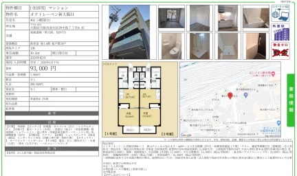 オクトレーベン新大阪II 402号 0